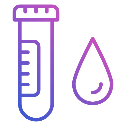 Échantillon de sang Generic Gradient Icône