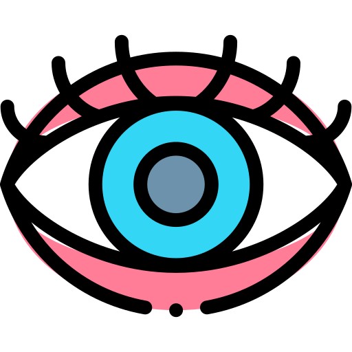 auge Detailed Rounded Lineal color icon