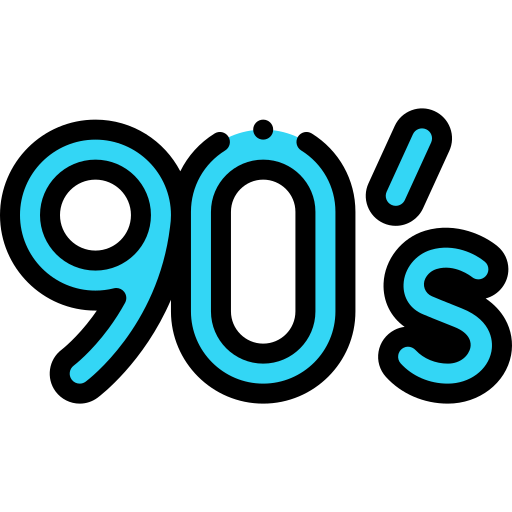 90s Detailed Rounded Lineal color icon