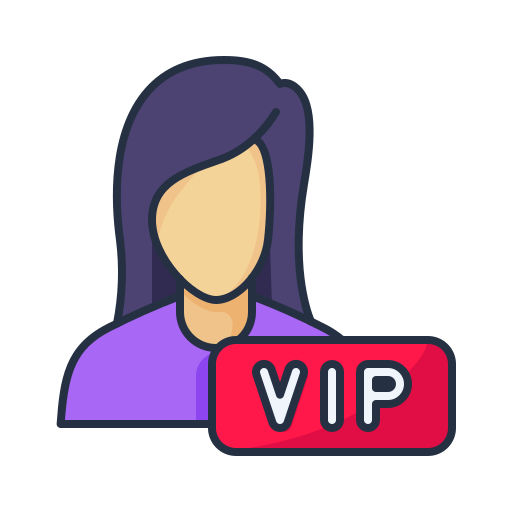 Vip Generic Outline Color icon