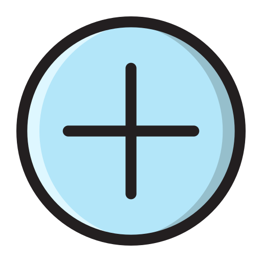 プラスボタン Generic Outline Color icon