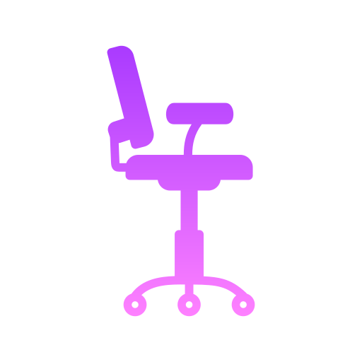 Офисный стул Generic Flat Gradient иконка