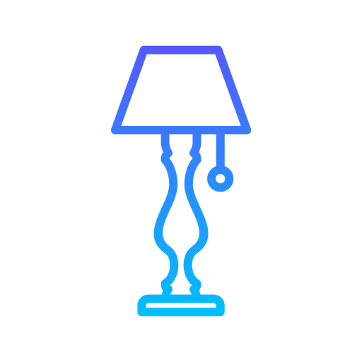 Table lamp Generic Gradient icon