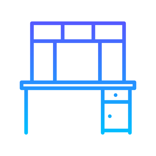 bureau Generic Gradient Icône