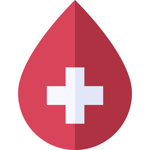 Blood Basic Straight Flat icon