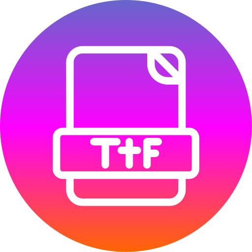 ttf Generic Flat Gradient ikona