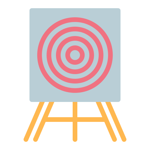 Archery board Generic Flat icon