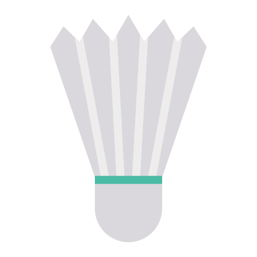 lotka do badmintona Generic Flat ikona