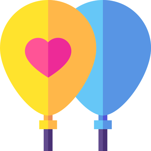 balon Basic Straight Flat ikona