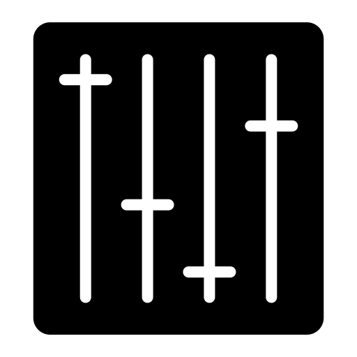 contrôle du volume Generic Glyph Icône