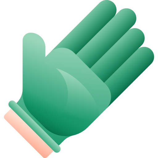 Glove 3D Color icon