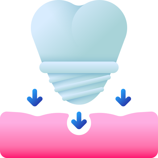 歯 3D Color icon