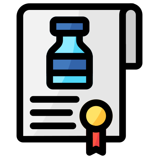 Certificate Generic Outline Color icon