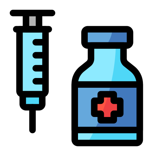 Vaccine Generic Outline Color icon