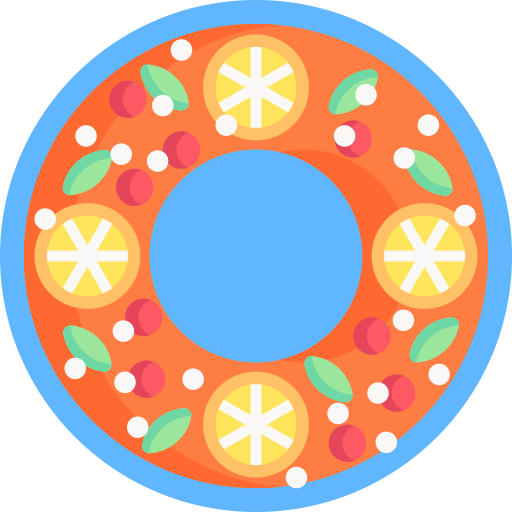 roscon de reyes Detailed Flat Circular Flat icoon