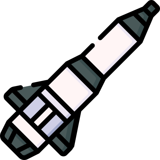 fusée Special Lineal color Icône