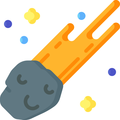 Meteorite Special Flat icon