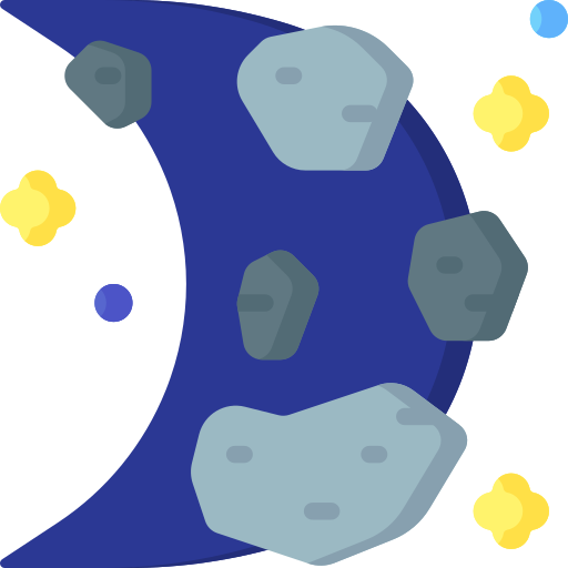 asteroidengürtel Special Flat icon