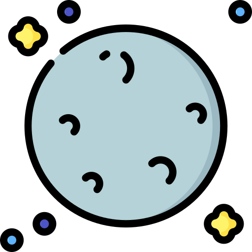 księżyc Special Lineal color ikona