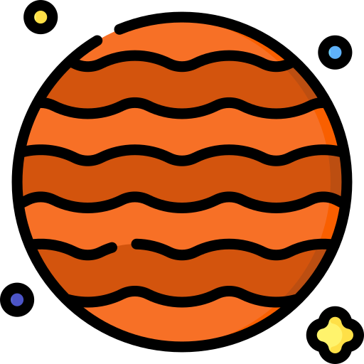 planeta Special Lineal color ikona