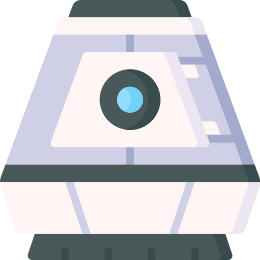 ruimtecapsule Special Flat icoon