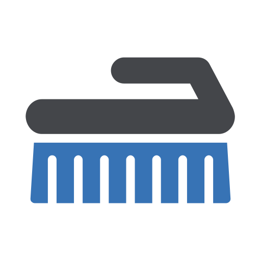 Washing brush Generic Blue icon