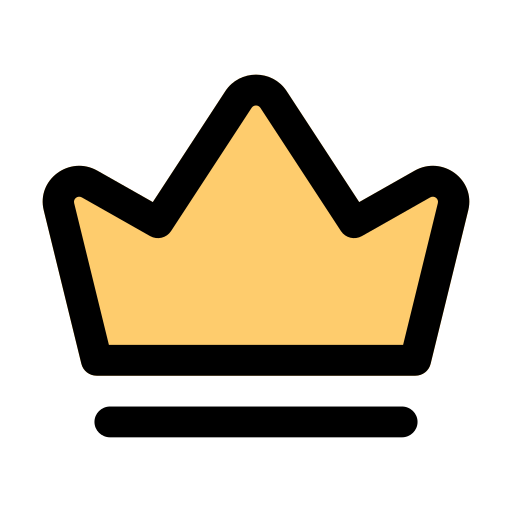 왕관 Generic Outline Color icon