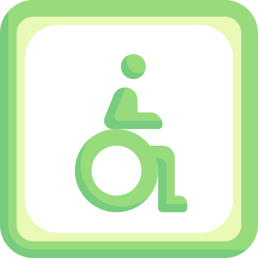 gehandicapt Special Flat icoon