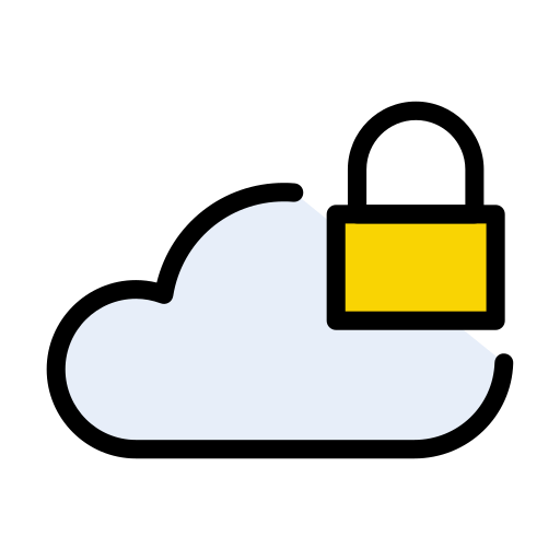 구름 Vector Stall Lineal Color icon