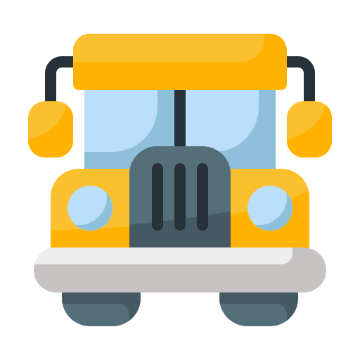 버스 학교 Generic Flat icon