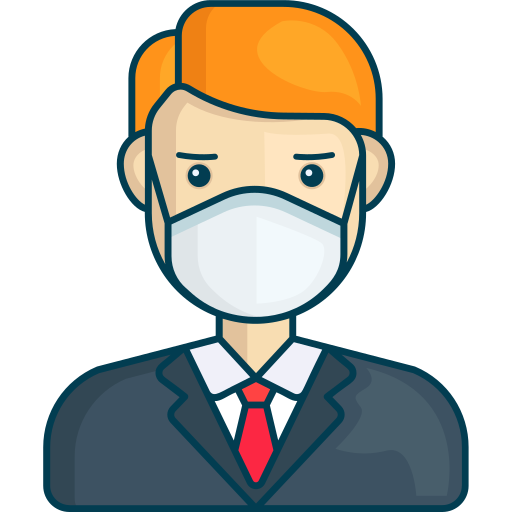 Masked man Generic Outline Color icon