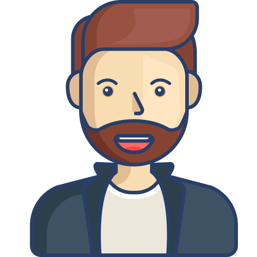 avatar de hombre Generic Outline Color icono