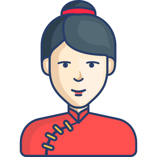 Chinese dress Generic Outline Color icon