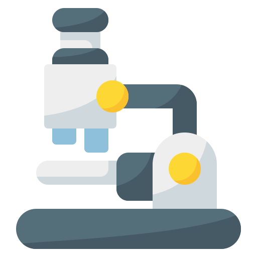 microscope Generic Flat Icône