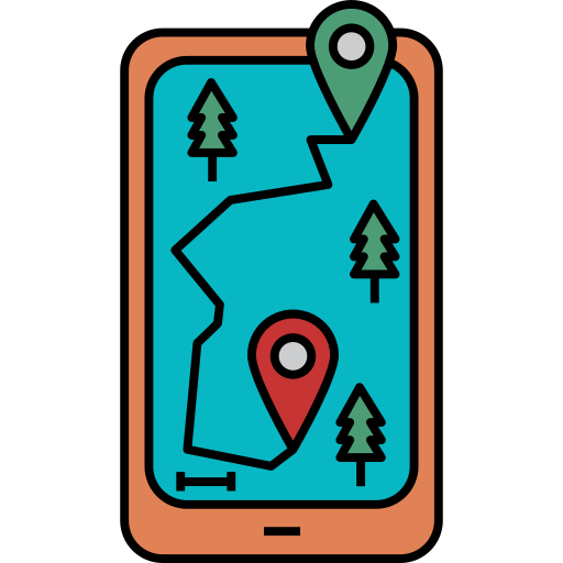 gps Generic Outline Color icon