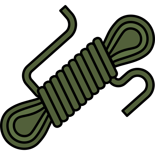 ロープ Generic Outline Color icon