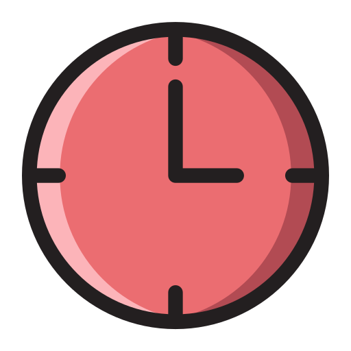 時間 Generic Outline Color icon