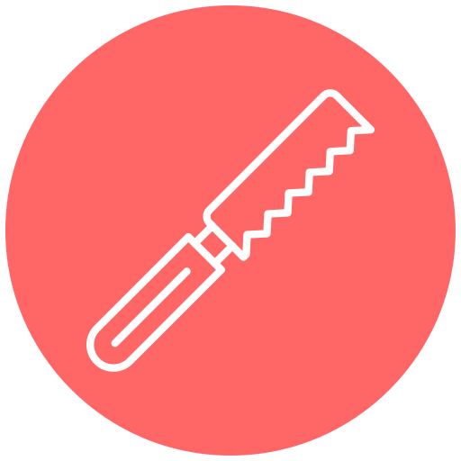 Bread knife Generic Flat icon