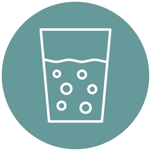 szklanka wody Generic Flat ikona