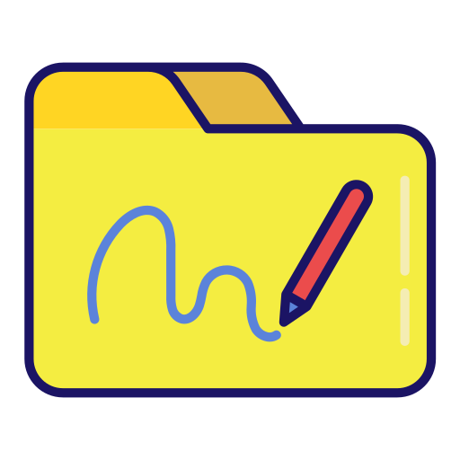 teken Generic Outline Color icoon