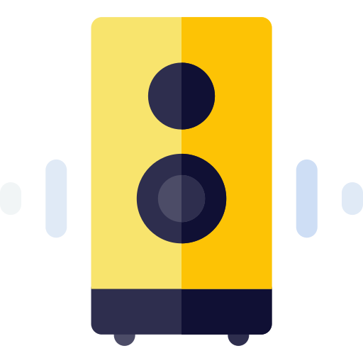 Speaker Basic Rounded Flat icon