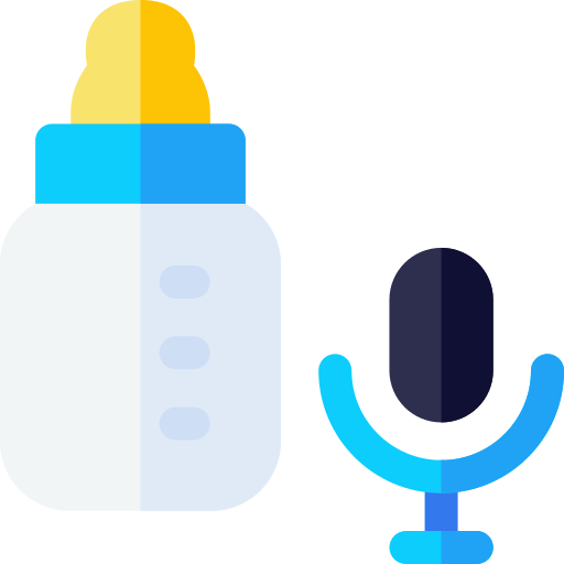 podcast Basic Rounded Flat icon
