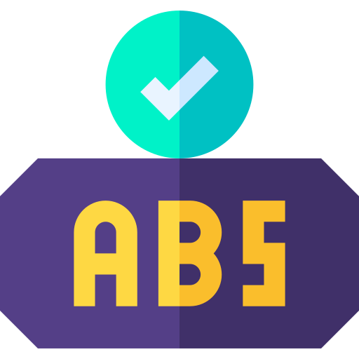 abs Basic Straight Flat icon