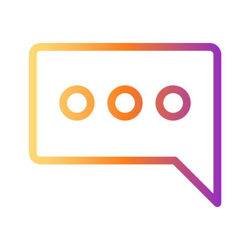 Message Generic Gradient icon