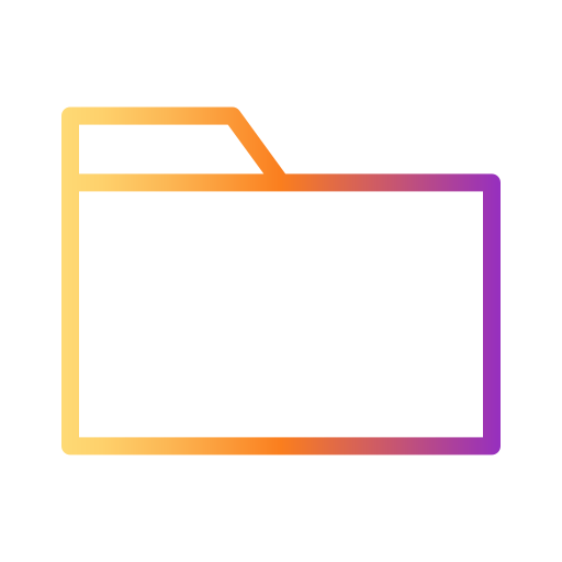 ordner Generic Gradient icon