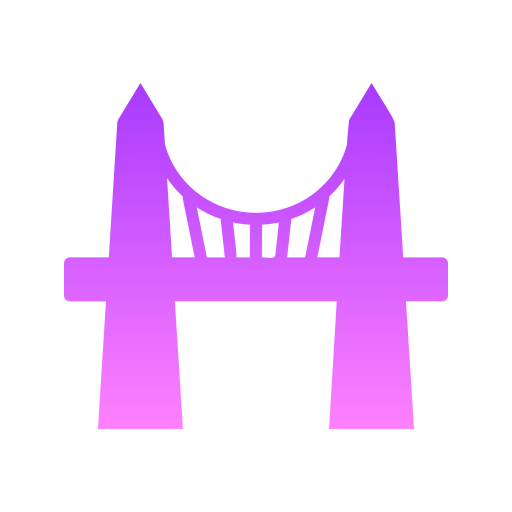 puente Generic Flat Gradient icono