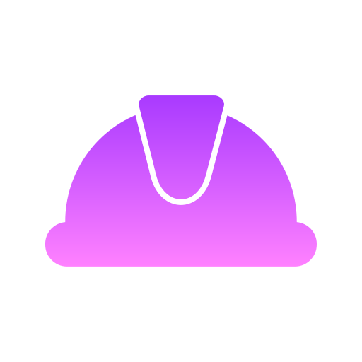 ヘルメット Generic Flat Gradient icon