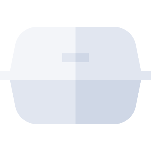Food box Basic Straight Flat icon