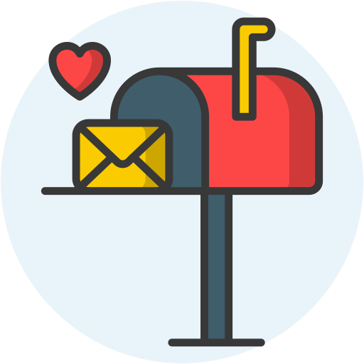 Mail box Generic Rounded Shapes icon