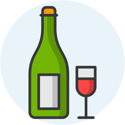 Wine Generic Rounded Shapes icon